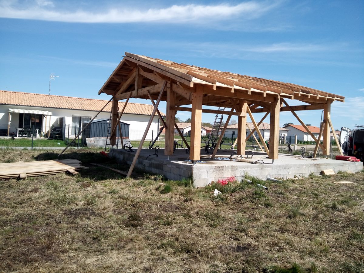 Charpentes en bois dans le Lot-et-Garonne