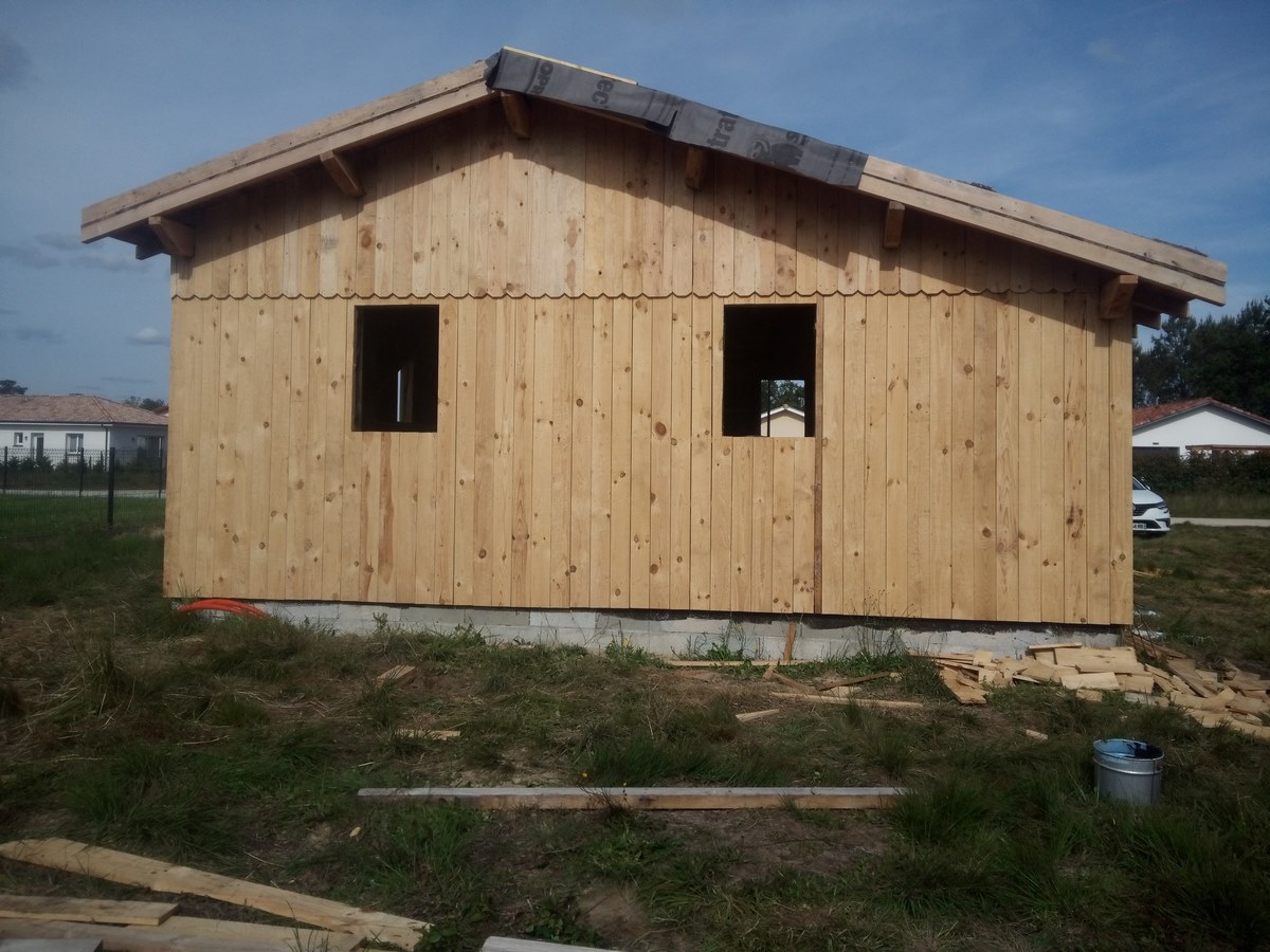 Construction bois près de Nérac