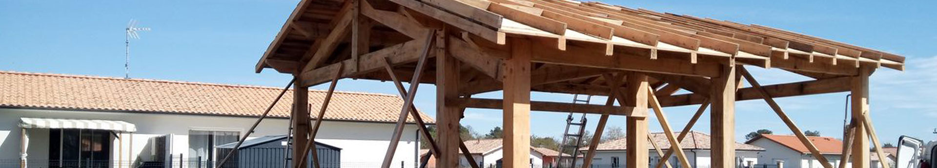 Construction bois près de Nérac